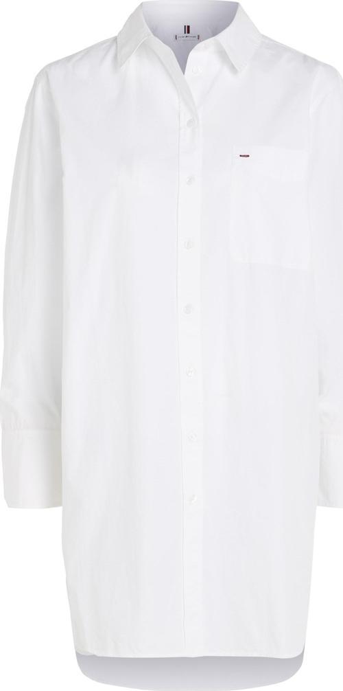 ORG CO HERO SHORT SHIRT DRESS LS