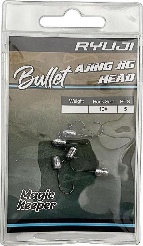 Bullet Ajing 5 Adet LRF Jig Head 2gr 10no