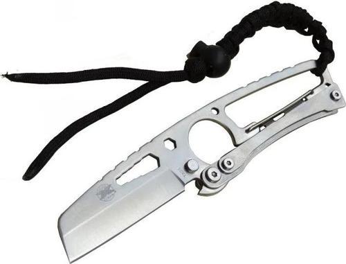 Gear Hit Cutter Tx01 Outdoor Kamp Bıçağı Metal 19 Cm - İpli Sap, Kılıflı