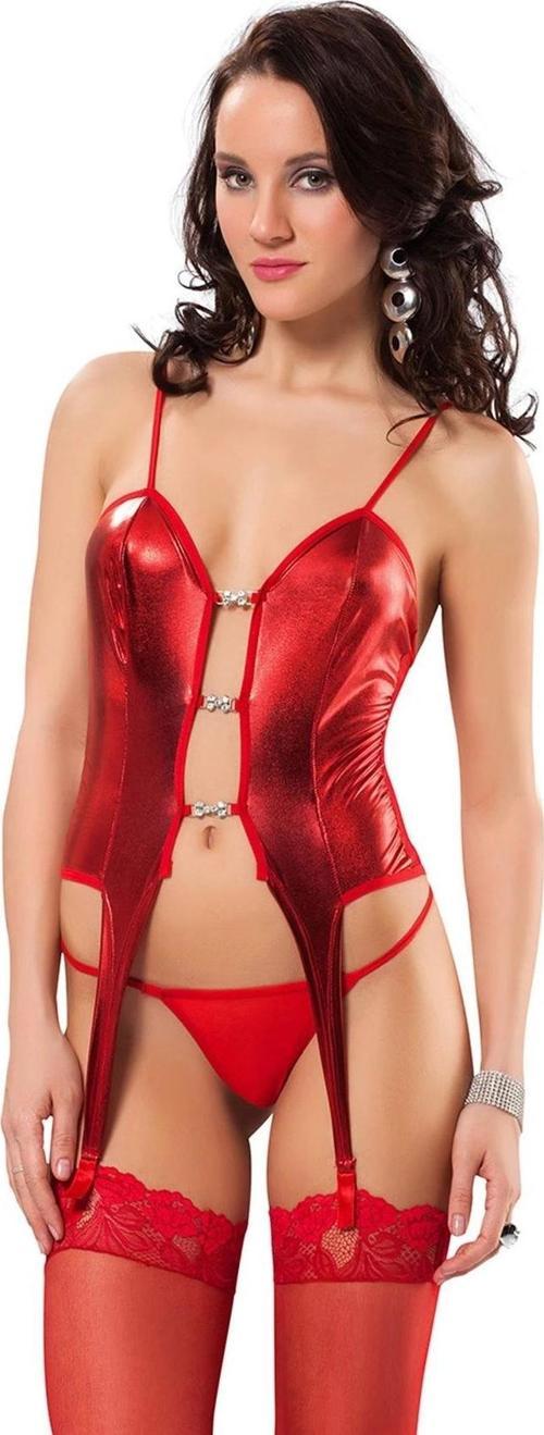 Kırmızı Jartiyer Takım - 1005