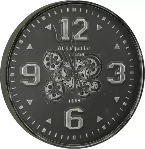 ÇARKLI DUVAR SAATİ 60*60*8 CM AK.JI0011