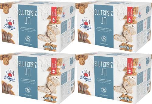 Glutensiz Un 20KG (20000GR) Kutu Çölyak Diyetine Uygun (4PK*5KG)