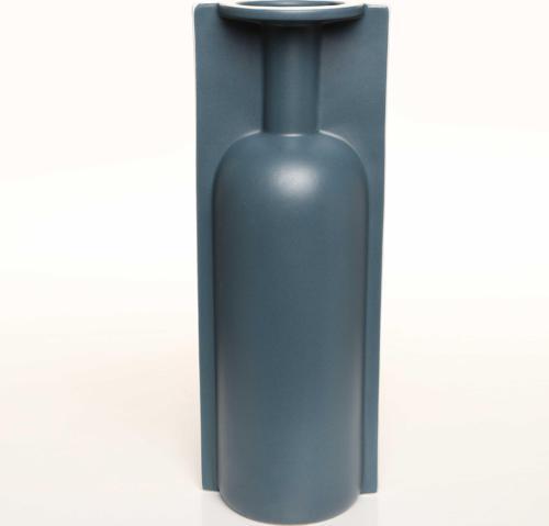 LIP KOYU GRİ VAZO BÜYÜK 13*10*36 CM AK.JL0011