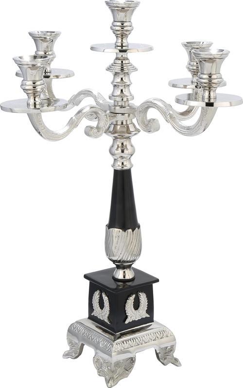 GÜMÜŞ DEKORATİF ŞAMDAN 40*40*53 CM AK.IU0428