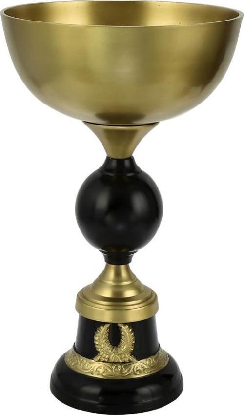 GOLD DEKORATİF AYAKLI KASE 23*23*38 CM AK.IU0436