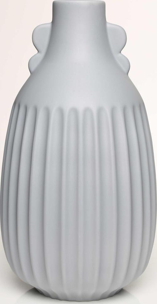 ANTIQUE GRİ VAZO ORTA 17*17*33 CM AK.JL0052