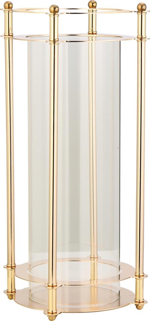 GOLD BÜYÜK TOPLU MUMLUK 20*20*50 CM AK.JD0078