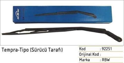 Silecek Süpürgesi (Ad) Fıat Tempra Sol  (L)