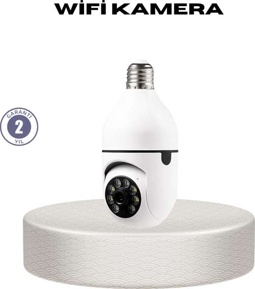 Akıllı Duy Kamera Uzaktan Kontrol ve Geniş Görüş Açılı