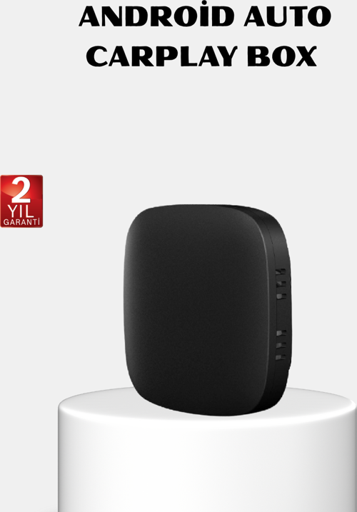 Android Auto Kablosuz Dönüştürücü Hızlı Eşleşme ve Sesli Asistan Destekli