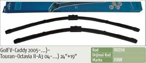 Silecek Süpürgesi (Muz) Vw Caddy(07-)-Golf V-Vı Vw Jetta Iıı(05-)-Passat 05- (600 - 480 Mm)
