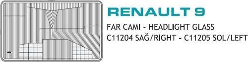 Far Camı Renault R9 Sağ 1981-1984