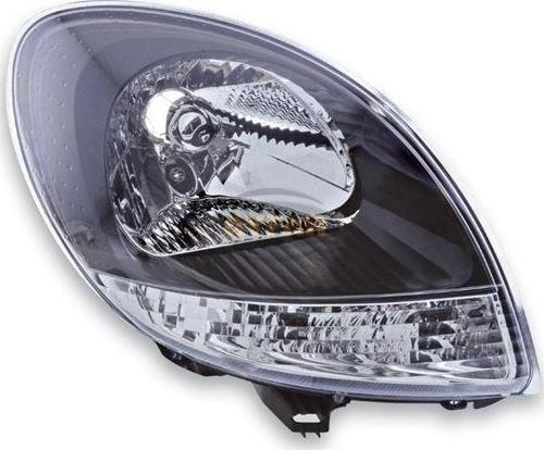 Far  / Manuel Sağ Renault Kangoo Siyah Çerçeveli ( 2008-2009 )