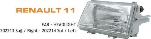 Far Komple Renault R11 Sağ 1987-1990