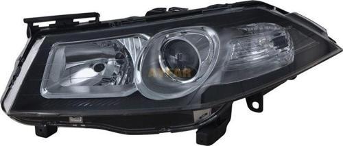 Far Renault Megane Iı (2005-2011) Manuel Siyah Çerçeveli Sağ