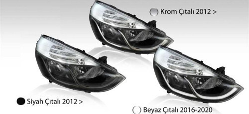 Far Beyaz Çıtalı Motorlu Sağ Renault Clıo Iv Hatcback/Grandtour (2016-2020)