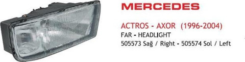 Far Mercedes Axor Sağ E-Belgeli