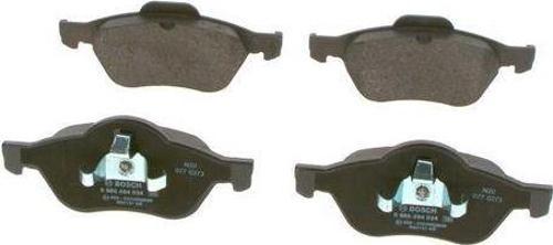 Fren Balatası On (Wva23217) Renault Laguna2  Megane2 0986Tb2434