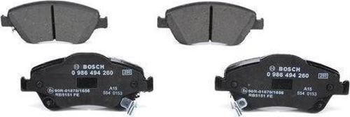 Fren Balatası Ön Toyota Corolla D4D 07-12 - Corolla 1.4 D4D 13>  Aurıs D4D 07-12