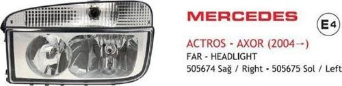 Far Sol Mercedes Actros-Axor (04 >) E-Belgeli