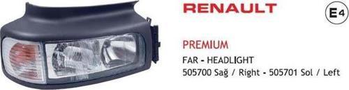 Far Sol Renault Premıum E4 E-Belgeli