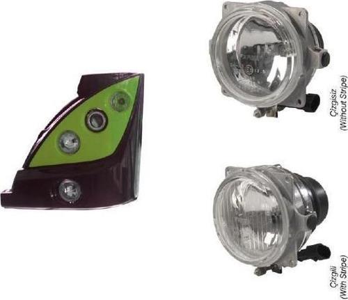 Sis Cadface 12V Bone + Kablolu Çizgisiz Kargo Mercedes 403 Peugeot Premıer Temsa Otokar Iveco (24Ad)