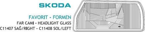 Far Camı Skoda Favorıt-Formen-Pıkap Sağ