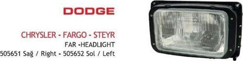 Far Sağ Dodge Chrysler-Fargo-Steyr E-Belgeli