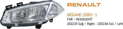 Far Sol Renault Megane Iı Merceksiz 2002-2005