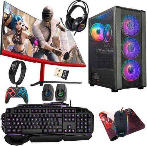 Tx4164 i5 6400 16GB Ram 1TB SSD 4GB GTX1050Ti GDDR5 27 inç Curved Oyun Bilgisayarı