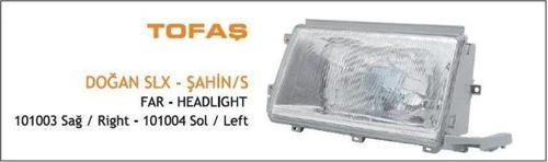 Far Fıat 93-> Doğan Slx Sağ(4Ad)