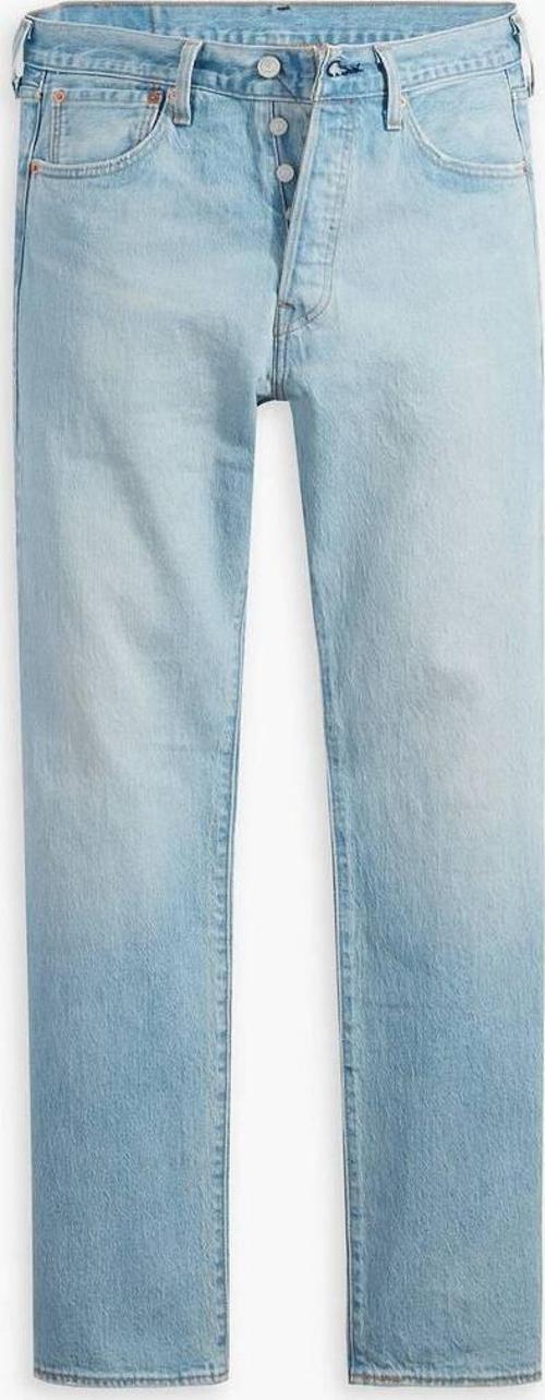 Erkek Açık Mavi 501 ORIGINAL Stretch Blank Tab Kot Pantolon