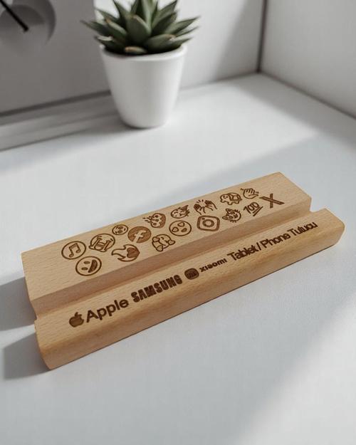 1 Adet Telefon Ve Tablet Tutucu, Emoji Desenli