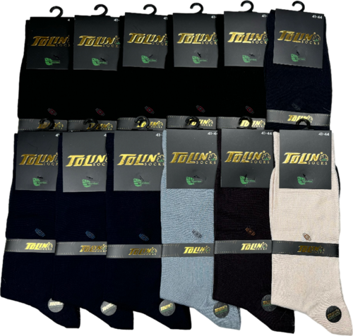 Erkek 12 li Bambu Çorap Seti 14189