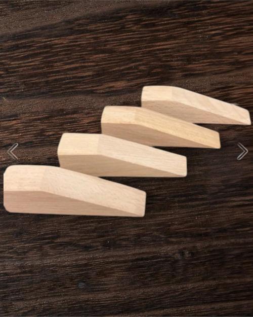 Kapı Stoperi, Kapı Tutucu, Kapı Takozu, Kaydırmaz Aparatlı Oval 4 Adet Verniksiz