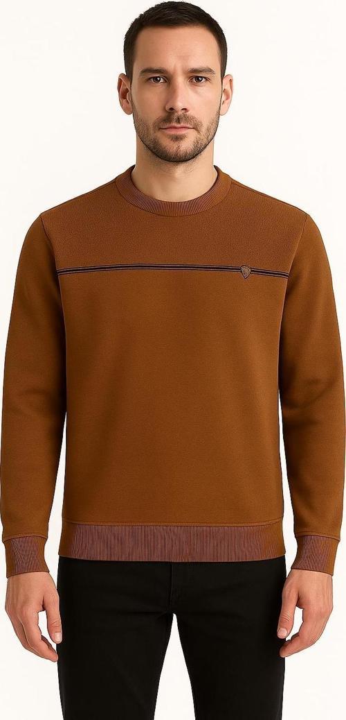 Gewer Uzun Kol Sıfır Yaka Erkek Selanik -7444