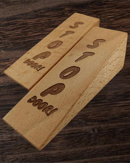 Kapı Stoperi, Kapı Tutucu, Kapı Takozu, Kaydırmaz Aparatlı Stop Door Yazılı 2 Adet