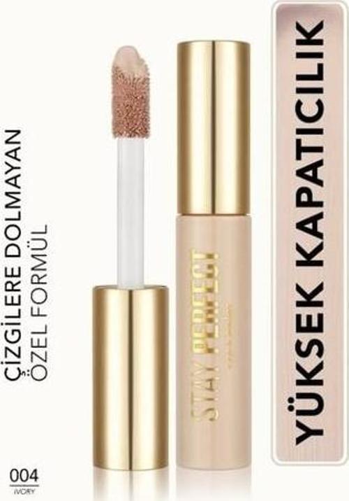 Stay Perfect Yoğun Pigmentli Kapatıcı 004 Ivory: Soğuk Alt Ton