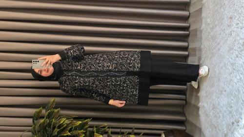 Kadın Giyim Şerit Desenli Samira Takım 