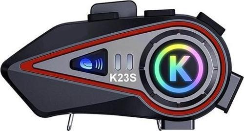 1000metre 2 kişi Eşleşmeli K23S Motosiklet Soft Kask interkom