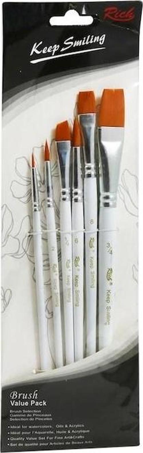 Keep Smile / Smiling 6'lı Karma Fırça Seti