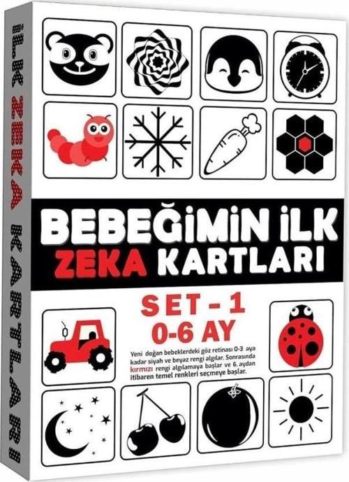 BFS 2199 Eğitici Kartlar 0-6 Ay Zeka Kartları