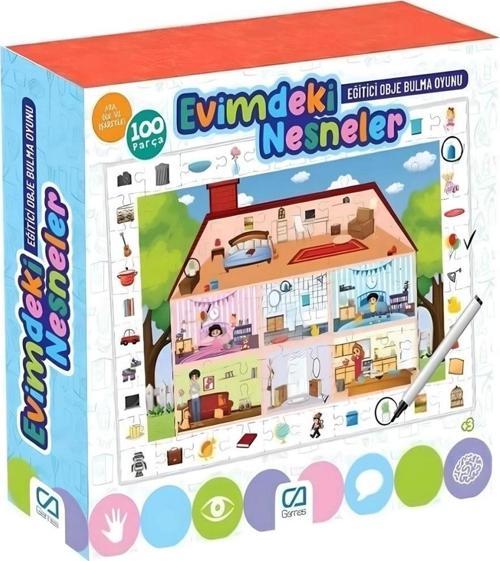 BFS Ca Games Evimdeki Nesneler 100 Parça 5150
