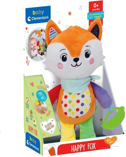 BFS Nessiworld 17792 Baby Clementoni - Aktiviteli Pelüş Tilki