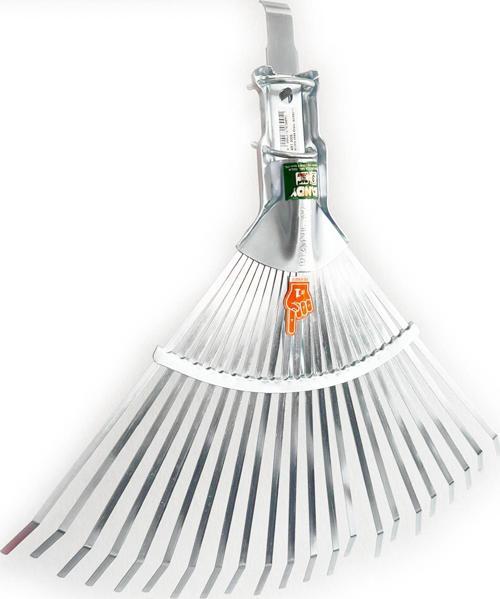 3005 Metal Ayarlı Çim Tırmığı 22 Diş (Sapsız)