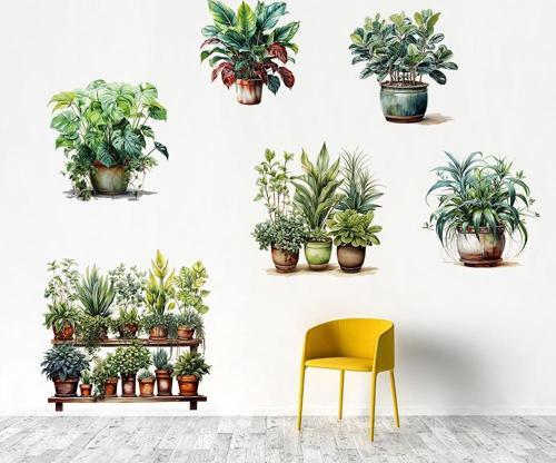 Nessiworld 6 li Sticker SaNessiWorldılı Çiçek Modelleri MC-480C