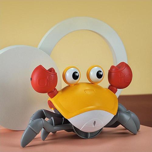 Şarjlı Müzikli Hareketli Oyuncak Yengeç Yürüme Yardımcısı Otomatik Sensörlü
