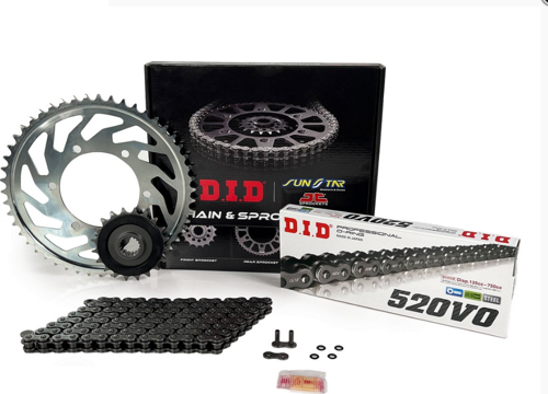 DID ZİNCİR DİŞLİ SETİ 520 ORING HONDA NC750X DCT 2021-2024 JJ520ORING1097
