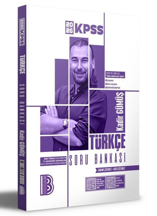 2026 Kpss Türkçe Soru Bankası Kadir Gümüş Benim hocam