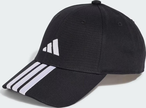 3-Stripes New Logo Siyah Çocuk Şapkası Jg1072